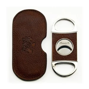 Cigar Cutter Brizard Double Guillotine Series 2 - Antique Saddle