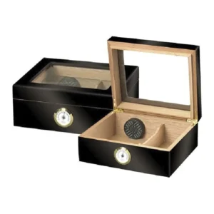 Capri Glasstop Humidor - 25 cigars