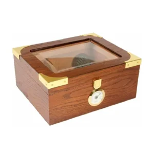Capri Elegant Glasstop Humidor - 25 cigara
