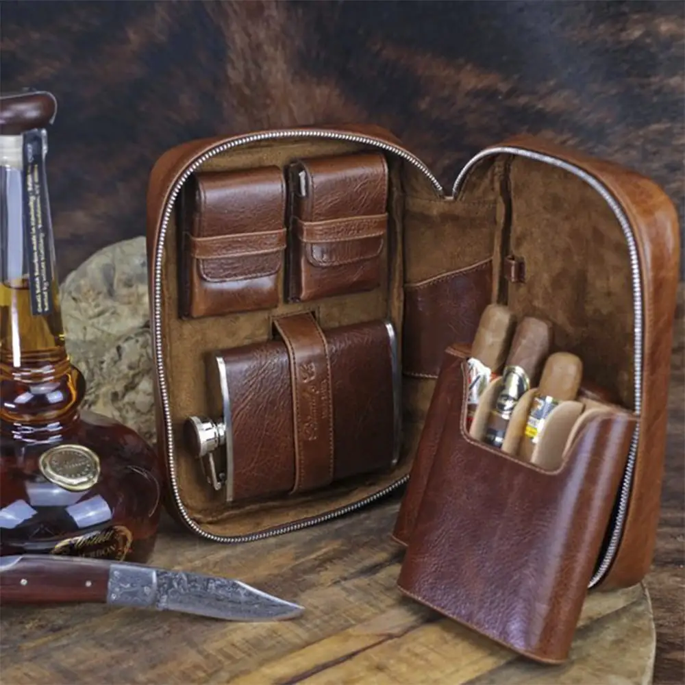 Brizard Havana Traveler - Antique Saddle - Slika 3