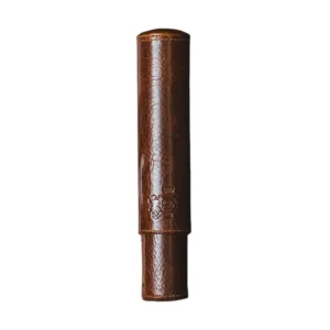 Cigar Case Brizard 1 cigar – Antique Saddle