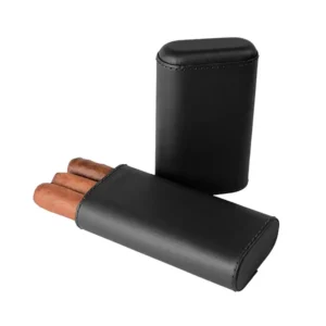 Crna Kožna Futrola Q – 3 Cigare