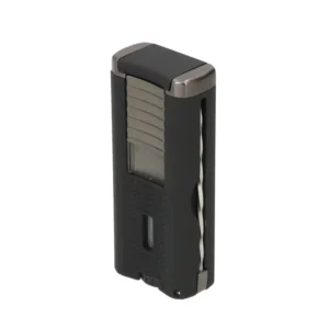 Lighter Winjet 4 Jet + Cigar Punch & Needle - Black