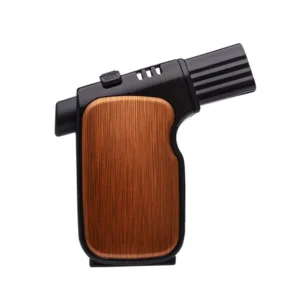 Upaljač S Torch Metalni - Crno Smeđi