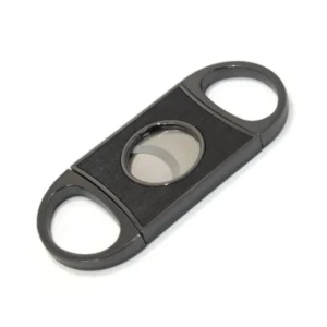 Cigar Cutter S Black + Wood R-56
