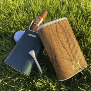 Cigar Case Brizard 3 cigars - Golf Heritage