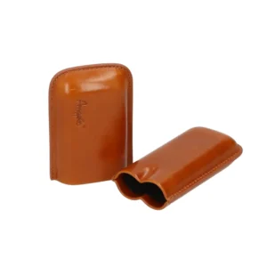 Cigar Case Angelo 2 Cigars R-53 - Brown