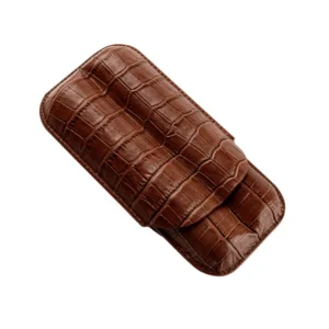 Cigar Case Angelo 2 Cigars R-75 – Brown/Croco
