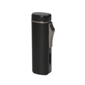 Lighter Eurojet 3 Jet + Cigar Punch - Black