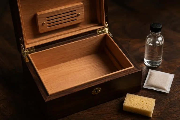 Sezoniranje (seasoning) novog humidora: korak po korak