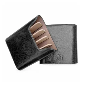 Cigar Case Brizard 5 cigars – Antique Black
